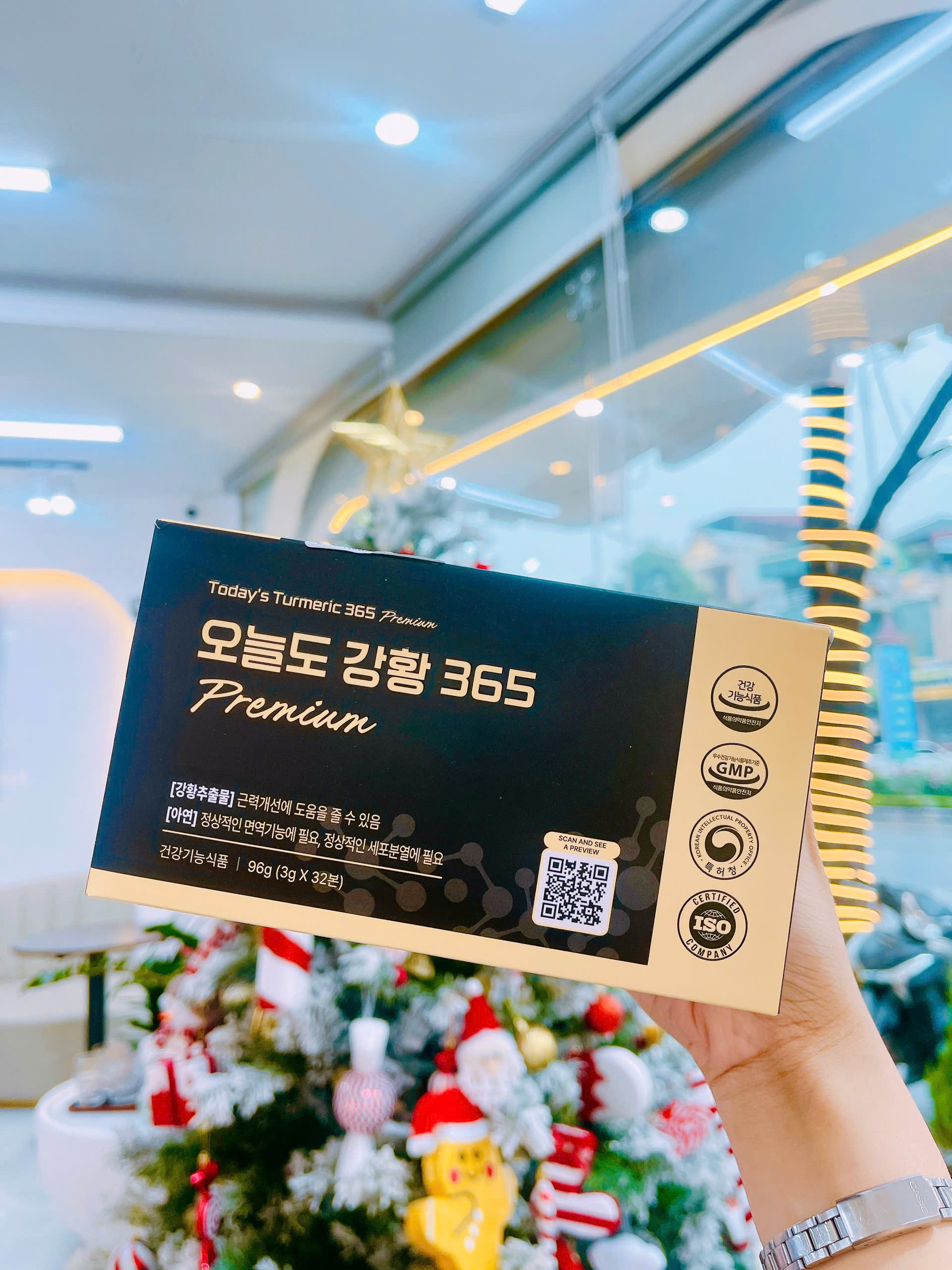 Thực phẩm bảo vệ sức khỏe VERY GOOD TURMERIC 365 PREMIUM,3g/tép, 4 tép/vỉ,8 vỉ/hộp,40 hộp/thùng