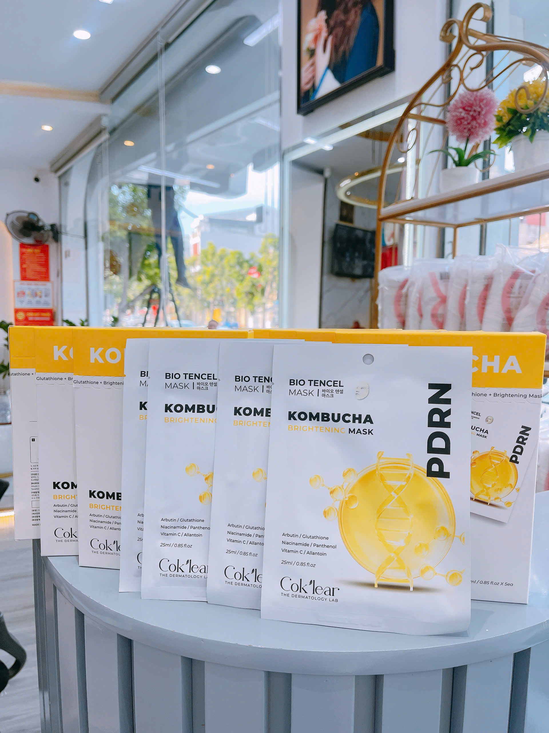 COMBO 5 MIẾNG MẶT NẠ COKLEAR KOMBUCHA