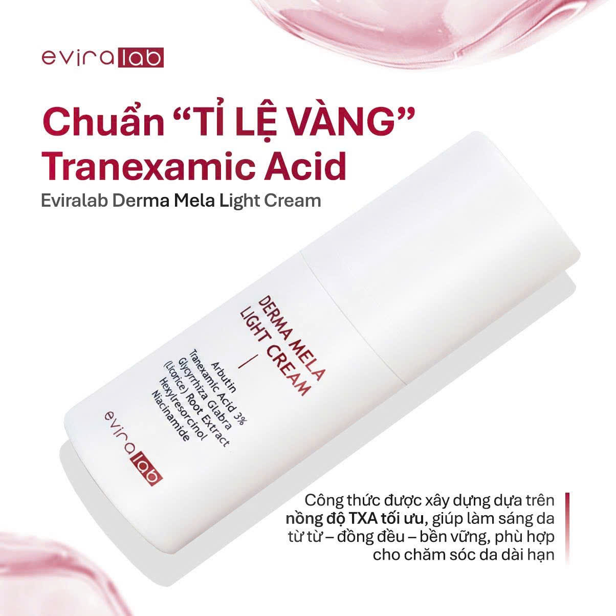 Eviralab Derma mela light cream 50ml