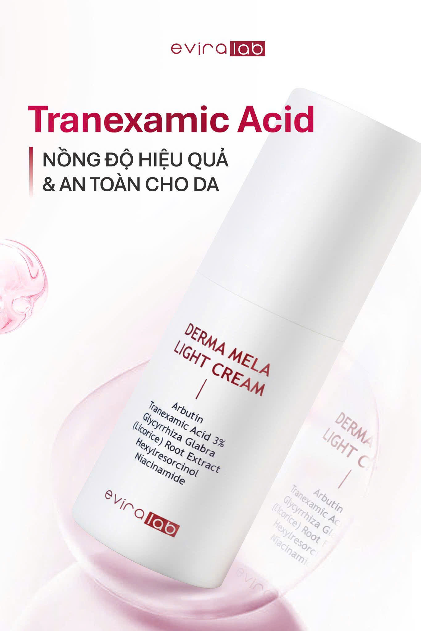 Eviralab Derma mela light cream 50ml