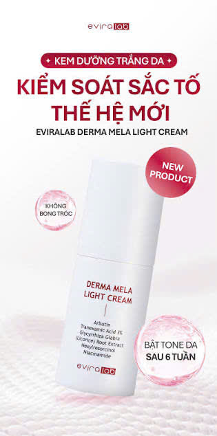 Eviralab Derma mela light cream 50ml