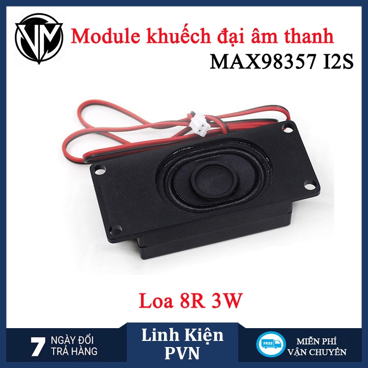 Module MAX98357 Mạch Khuếch Đại Âm Thanh I2S Class D - Chuyên Dụng Cho Raspberry Pi Esp32