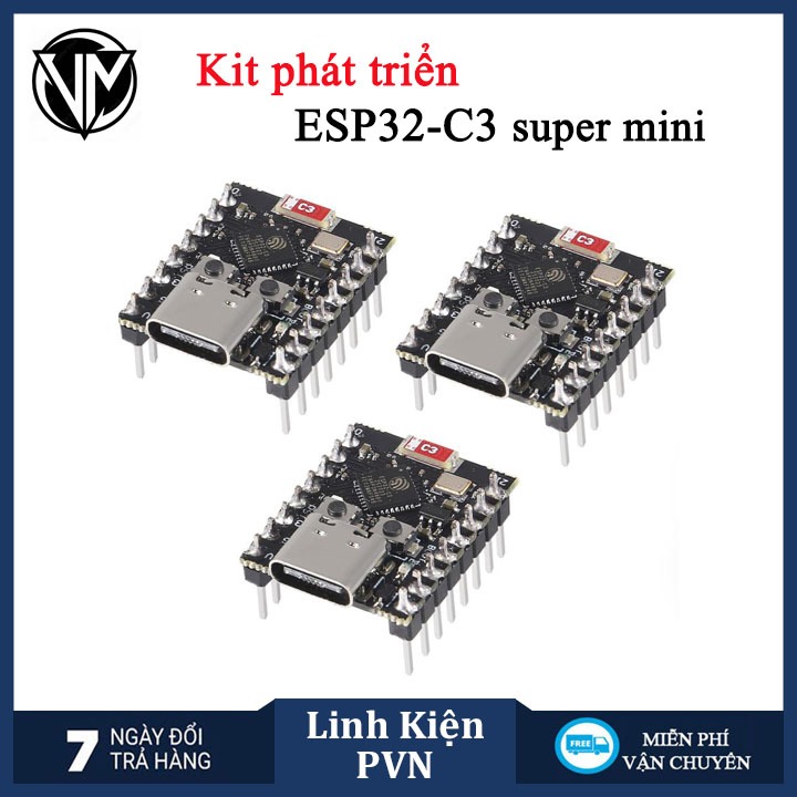 Kit phát triển Wifi Bluetooth ESP32-C3 Super Mini