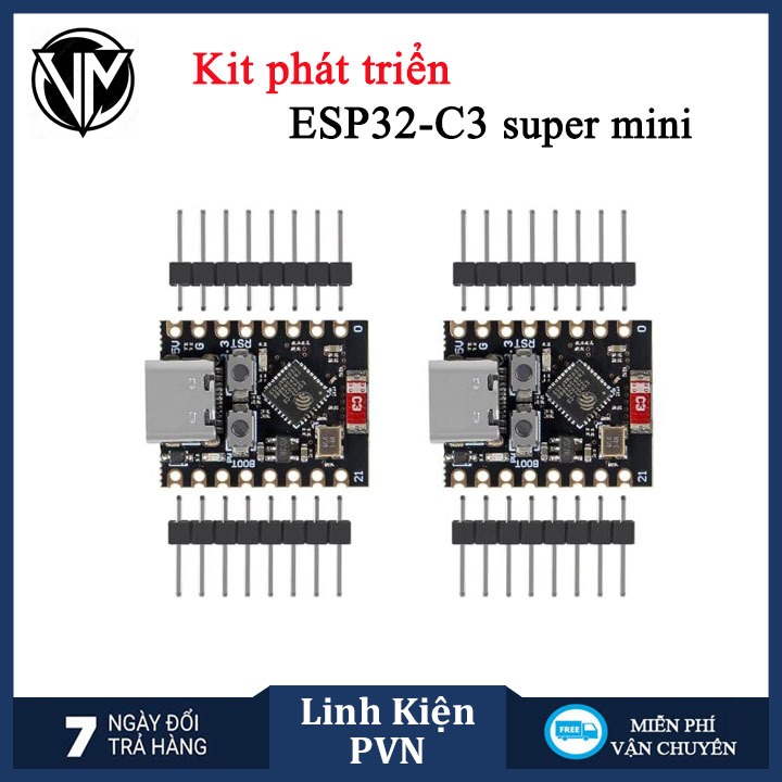 Kit phát triển Wifi Bluetooth ESP32-C3 Super Mini