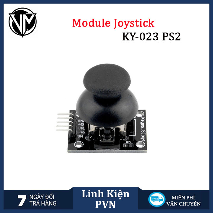 Phím điều khiển đa hướng JoyStick KY-023 PS2