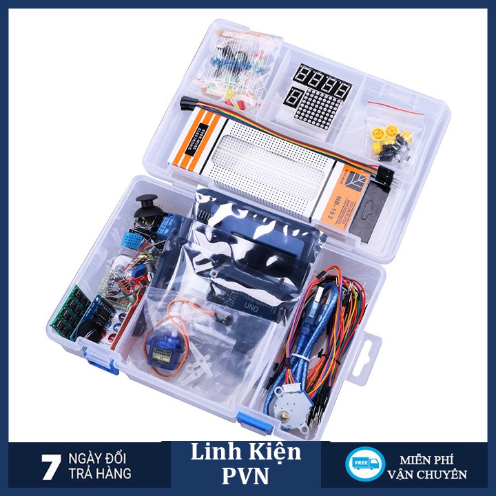 Bộ kit Arduino UNO R3 nâng cao Chíp cắm