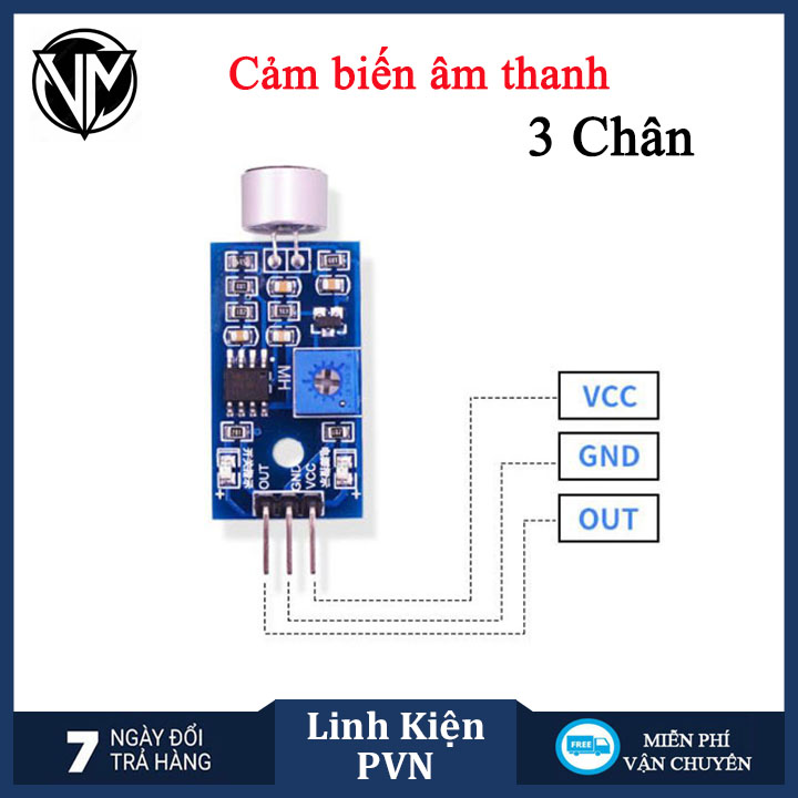 Mạch Cảm Biến Âm Thanh