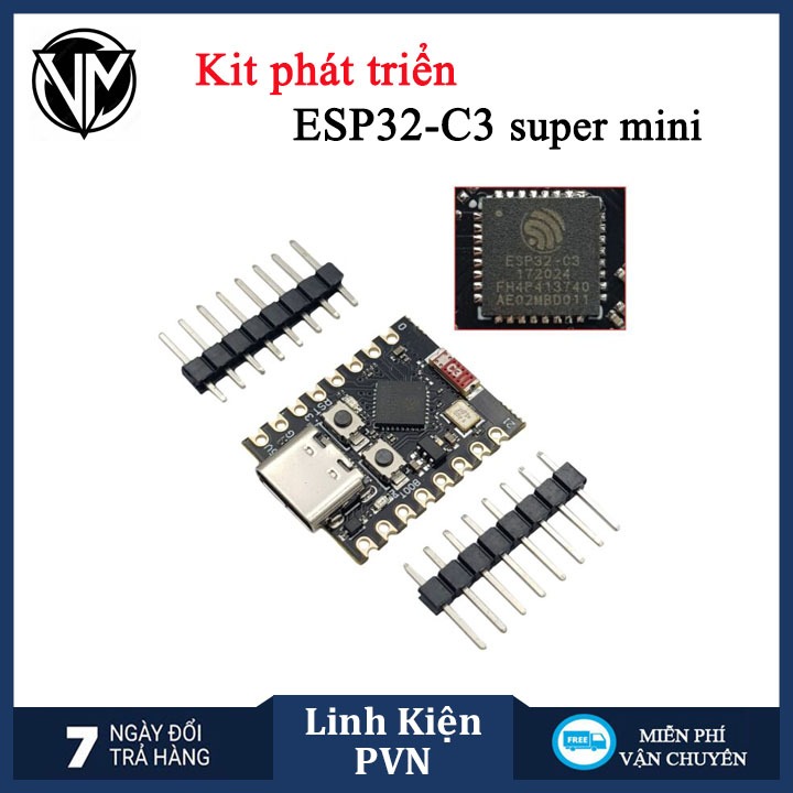 Kit phát triển Wifi Bluetooth ESP32-C3 Super Mini