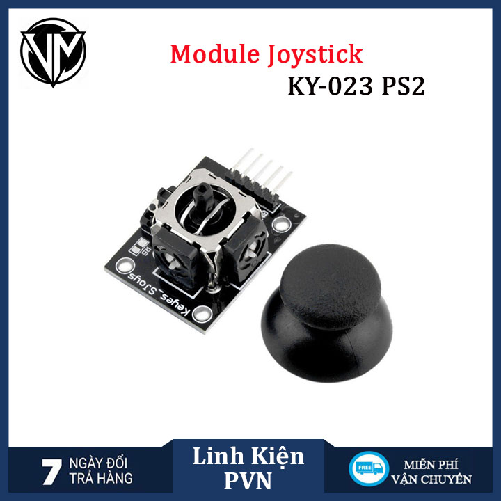 Phím điều khiển đa hướng JoyStick KY-023 PS2