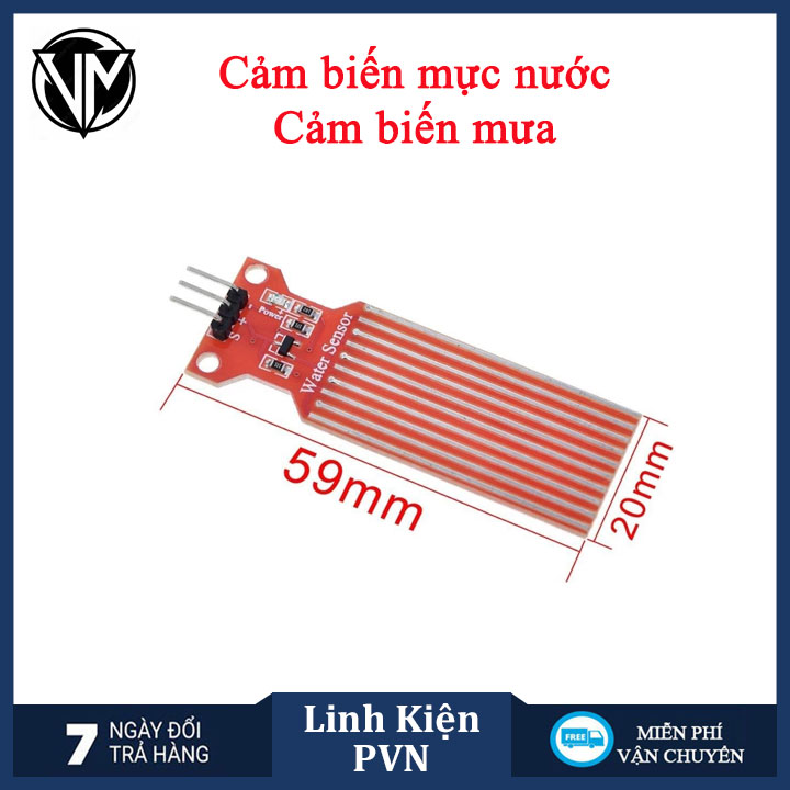 Mạch cảm biến mực nước - độ sâu - cảm biến mưa