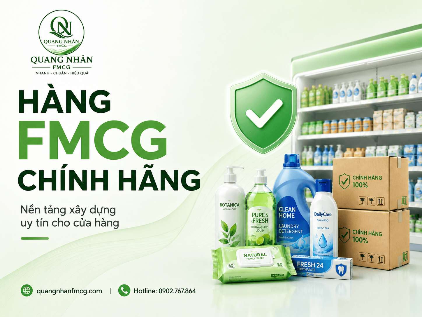 Vì Sao Hàng FMCG Chính Hãng Là Lựa Chọn Quan Trọng Cho Cửa Hàng Năm 2026?