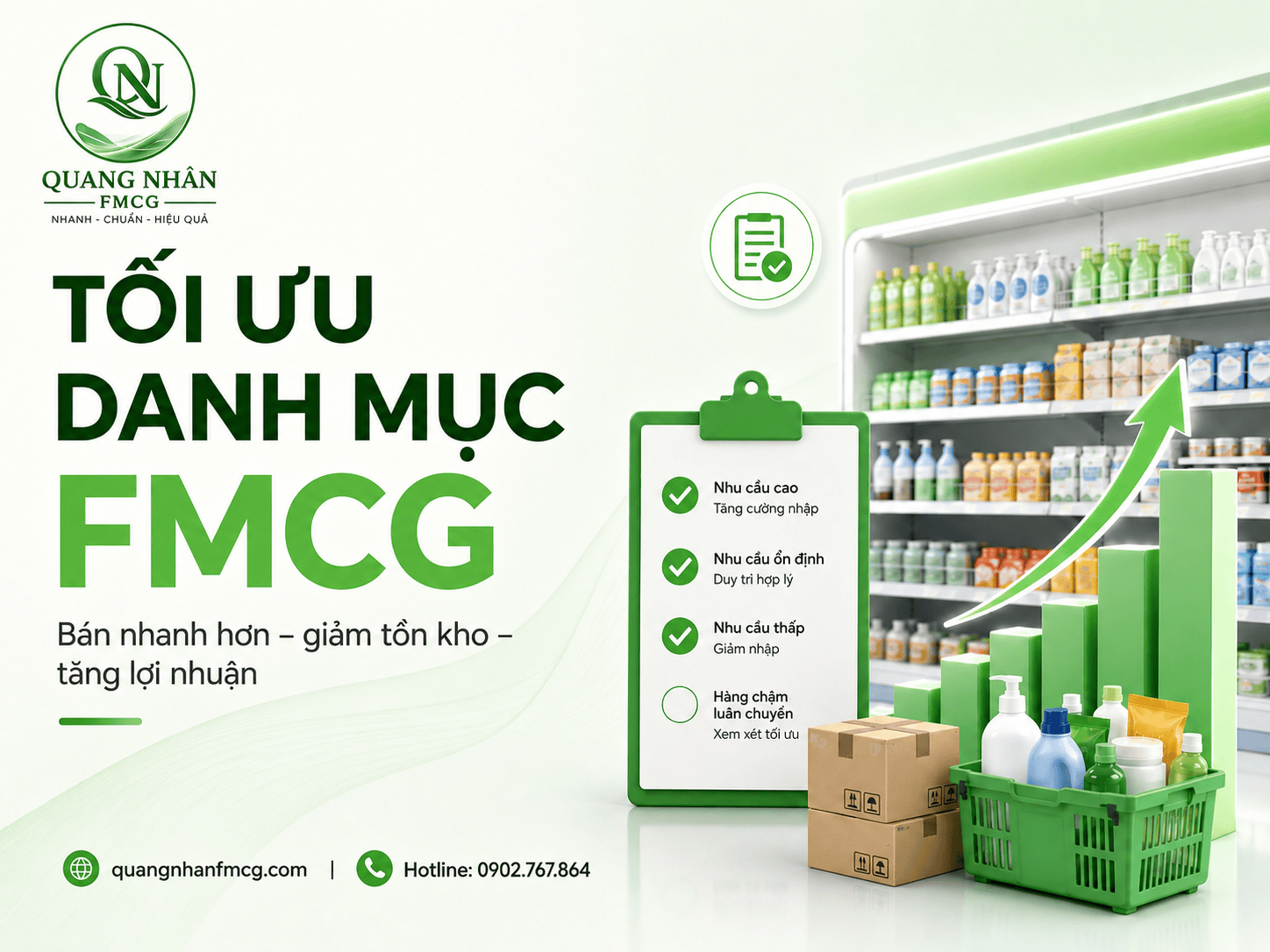 Kinh Doanh FMCG 2026: Cửa Hàng Nên Chọn Nhóm Sản Phẩm Nào Dễ Bán?
