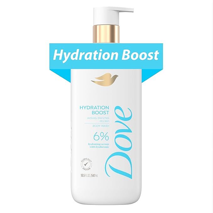 SERUM BODY WASH DOVE Hydration Boost 547ml