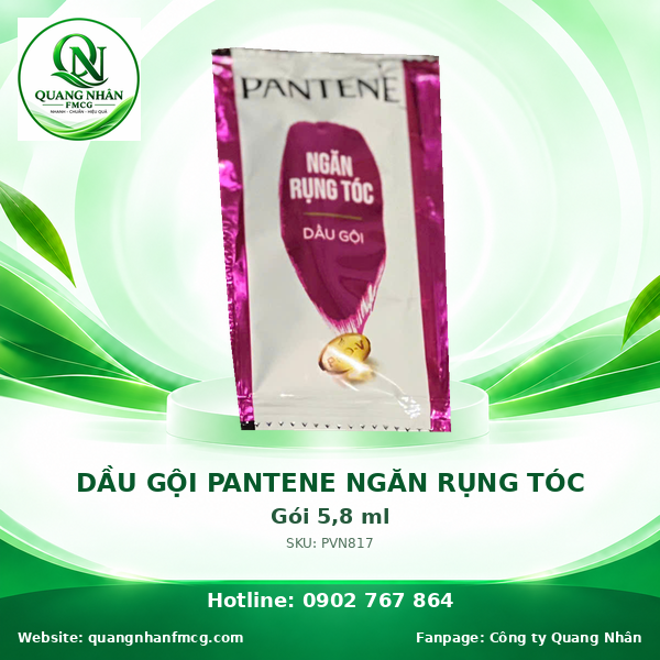 Dầu Gội PANTENE dây Ngăn Gãy Rụng x 80 dây