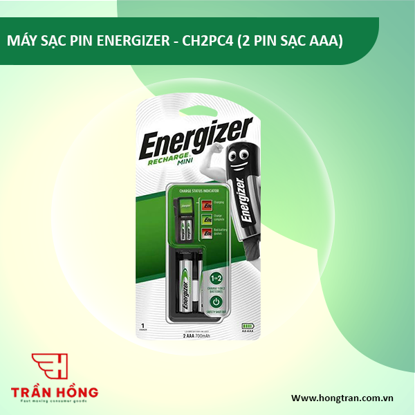 MÁY SẠC PIN ENERGIZER - CH2PC4 (2 PIN SAC AAA) x 6 cái