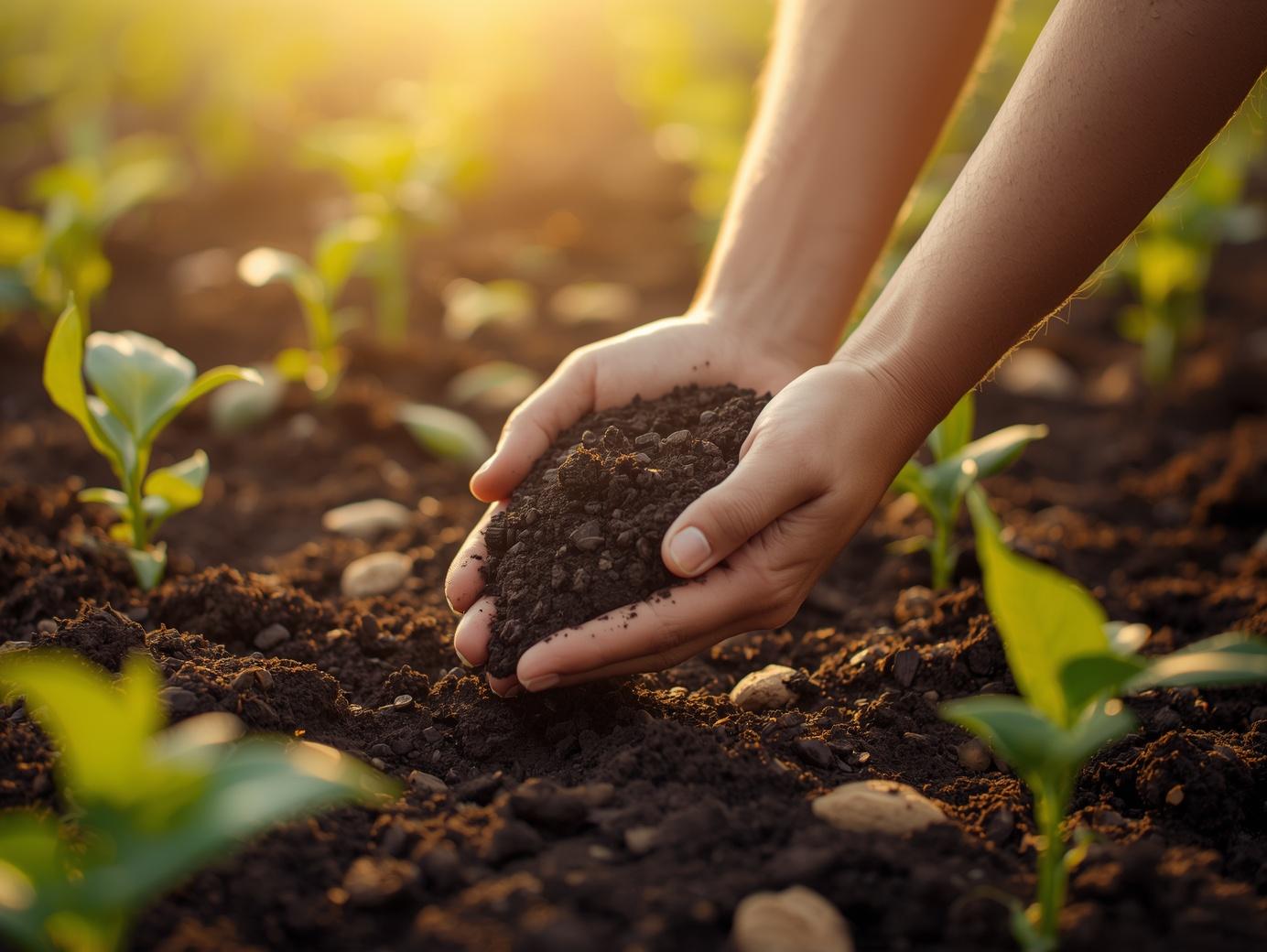 Cách cải tạo đất bạc màu bằng đất sạch đạm cá và phân hữu cơ