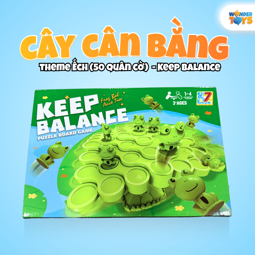Ếch Cân Bằng Trồ Chơi Cây Thăng Bằng Giải Trí Phát Triển Tư Duy Cho Bé