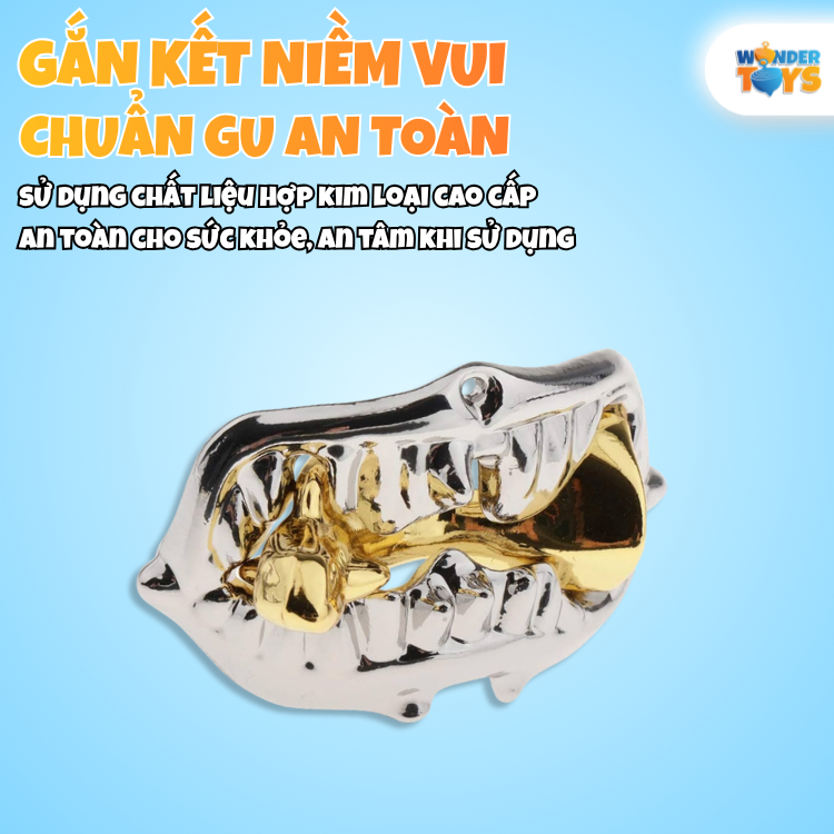 Bộ Puzzle Kim Loại 3D Giải Đố Trí Tuệ - Đồ Chơi IQ Thử Thách Tư Duy Cho Trẻ Em