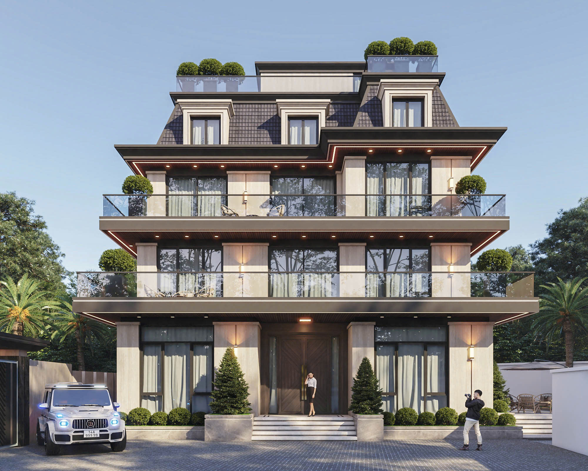 Thang Máy 450kg 5 Tầng Biệt Thự Chung Hằng – Hạ Long