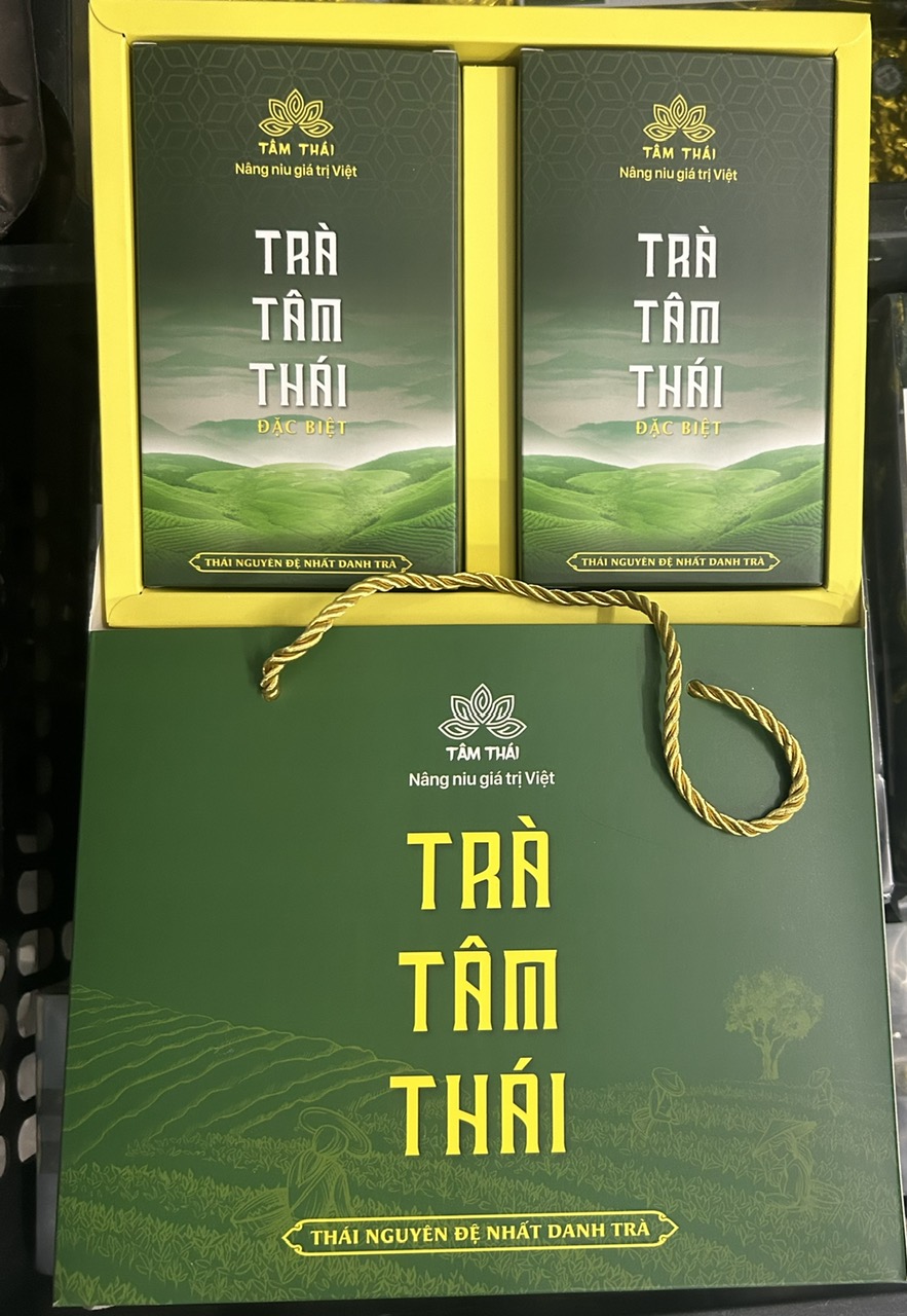 Trà Tâm Thái Số 1 hộp 400g (2 hộp 200g)