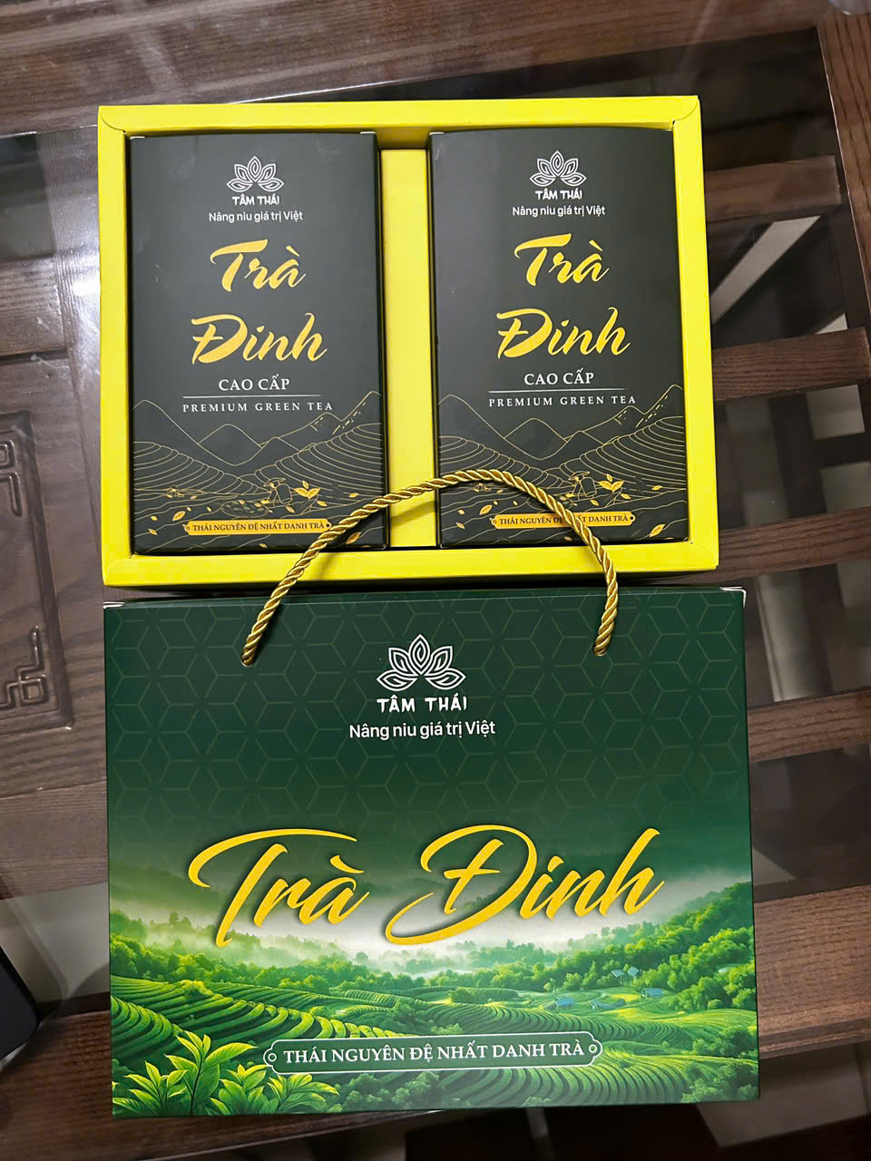 Trà Đinh Cao Cấp hộp giấy 400g