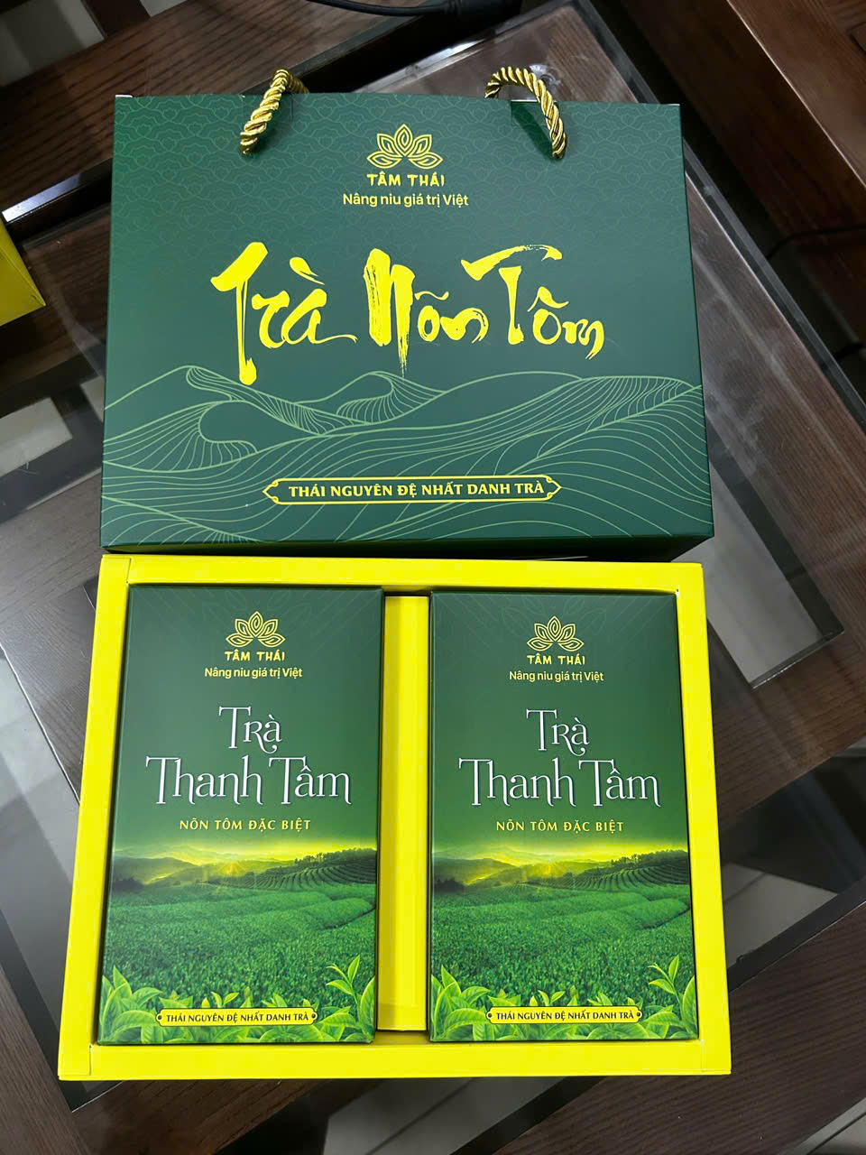 Trà Nõn Tôm Thanh Tâm Hộp 400g (4 gói 100g)