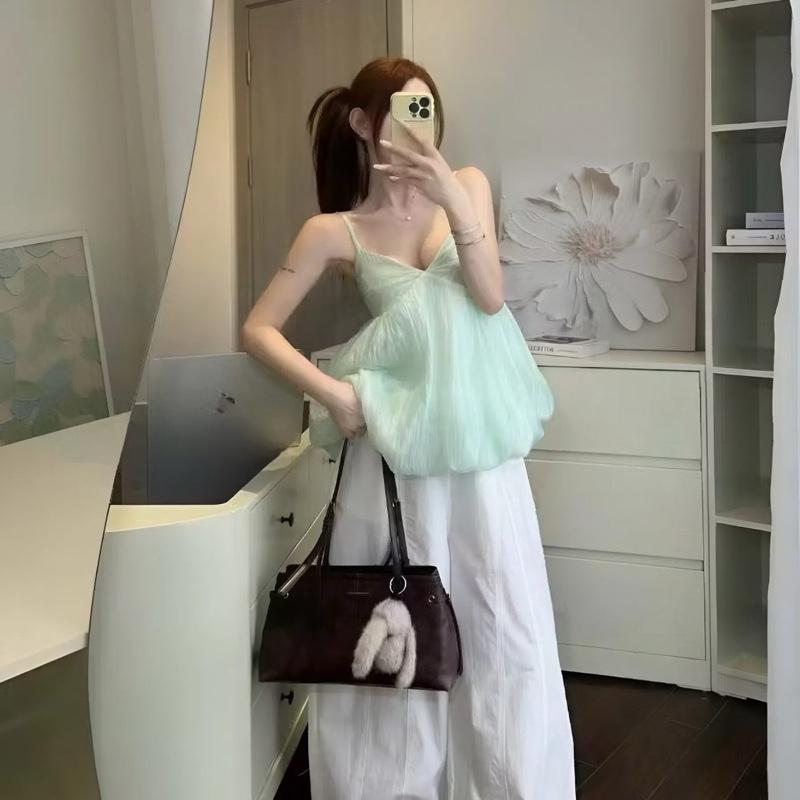 HUMFASHION Áo Bí Nữ Màu Xanh Tiffany Thiết Kế Dáng Dài Phong Cách Thời Trang Hiện Đại