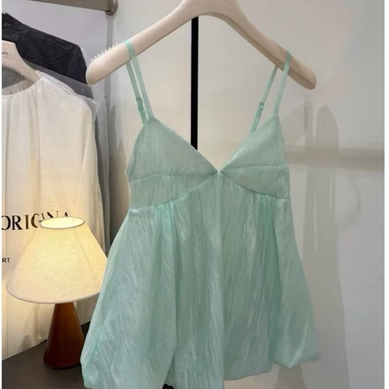 HUMFASHION Áo Bí Nữ Màu Xanh Tiffany Thiết Kế Dáng Dài Phong Cách Thời Trang Hiện Đại