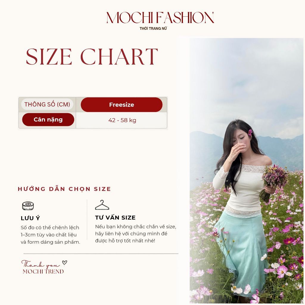 {Deal mở bán VC 50K} Set bộ nữ Áo trễ vai phối ren mix chân váy xanh tiffany nhẹ nhàng, tôn dáng Mochi Trend BST mới