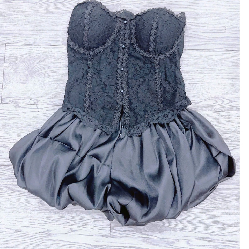 Sét đồ nữ hot trend áo bra cúp ren phối ren chỉ đính ngọc mix quần bí