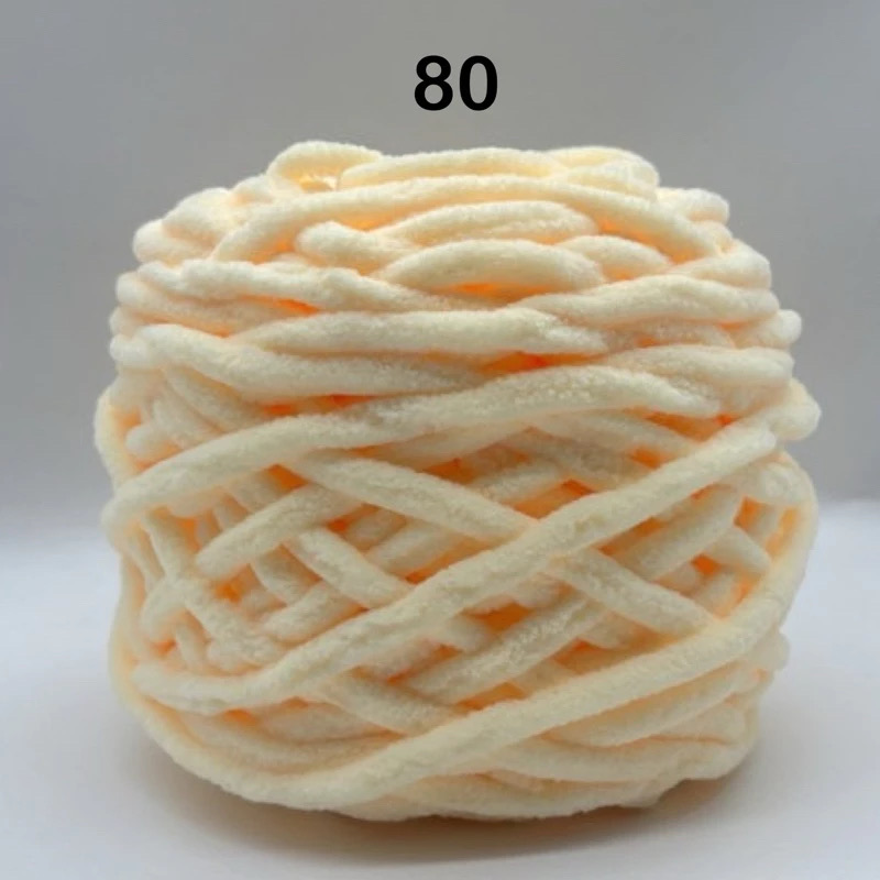 Len Nhung đũa (len bông sữa) (cuộn 90gr) (26306)