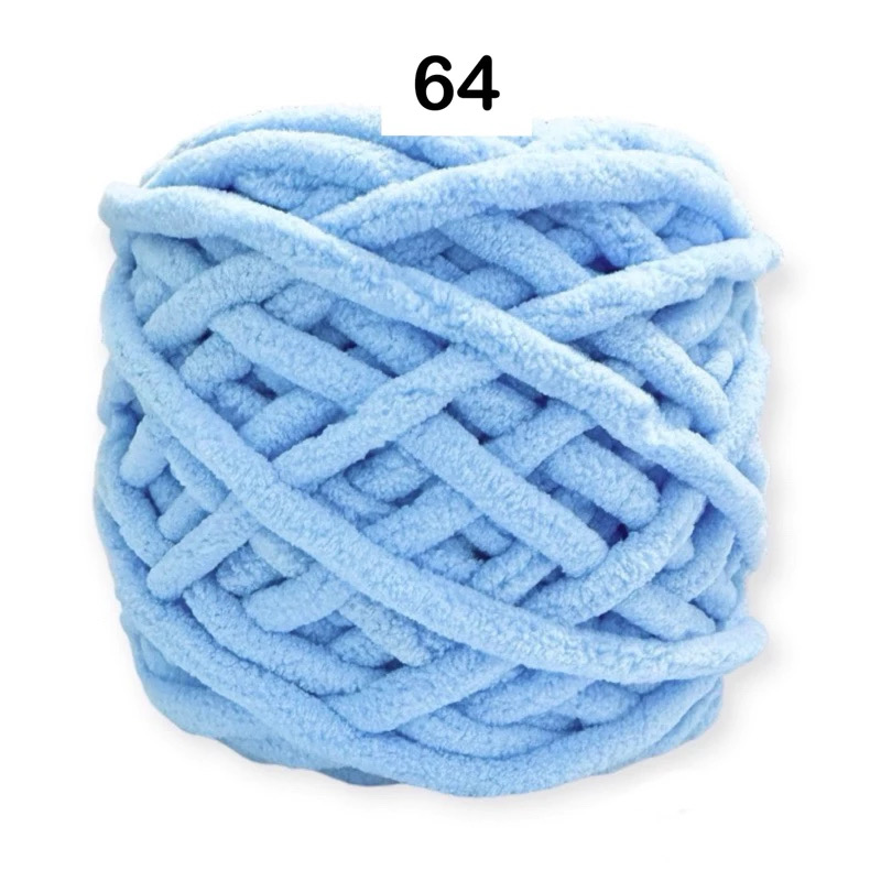 Len Nhung đũa (len bông sữa) (cuộn 90gr) (26306)