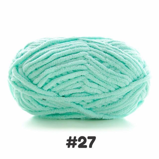 Len nhung mèo móc thú bông (cuộn 50gr) (26304)