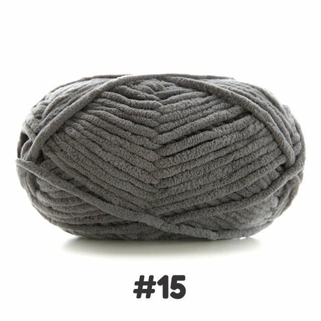 Len nhung mèo móc thú bông (cuộn 50gr) (26304)