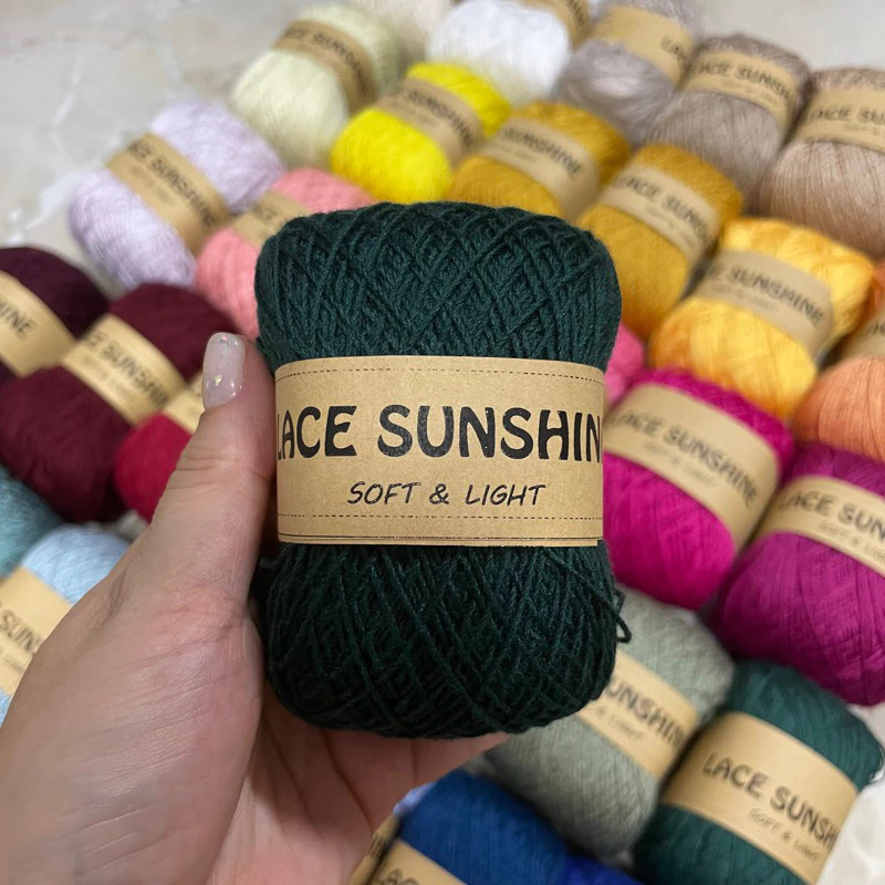 Sợi Lace Sunshine (cuộn 100gr) (26257)