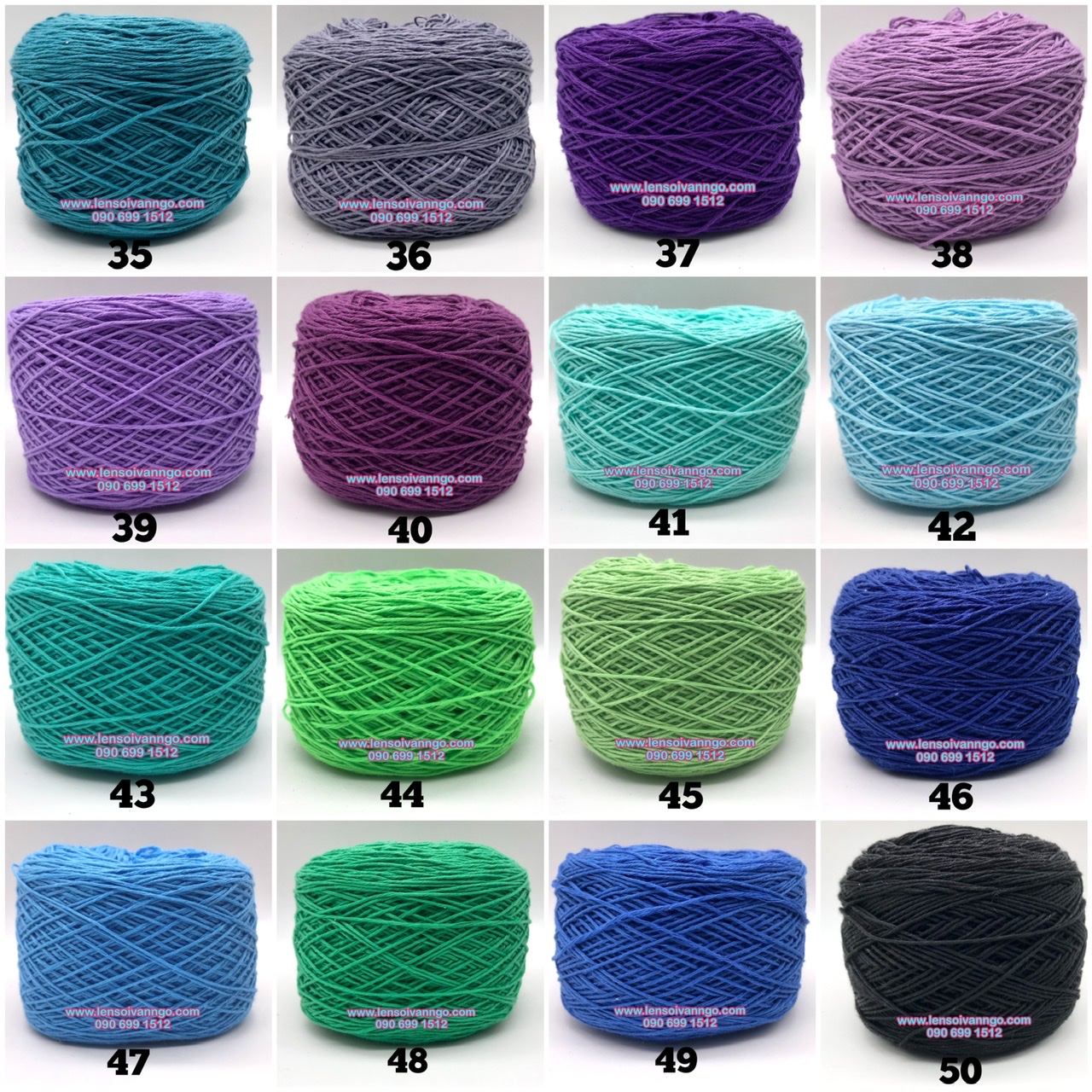 Sợi Cotton Việt Nam 1mm (cuộn 100gr) (26255)