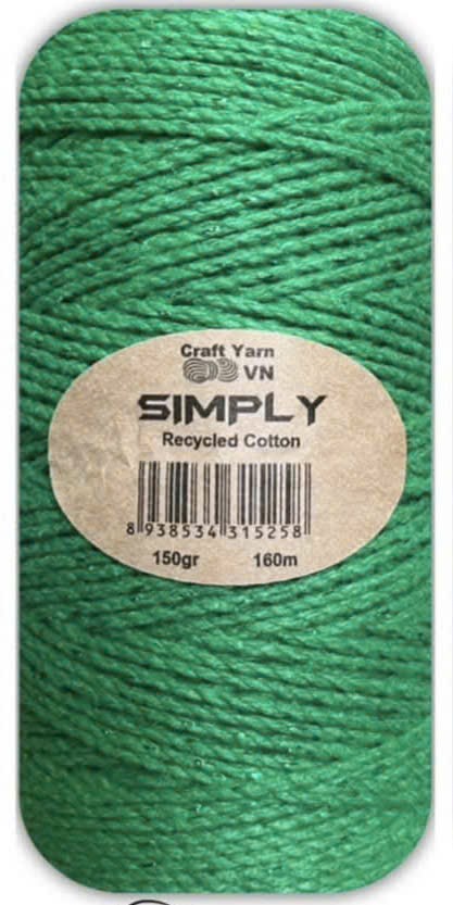 Sợi SIMPLY móc túi/mũ hè (cuộn 150gr) (26260)