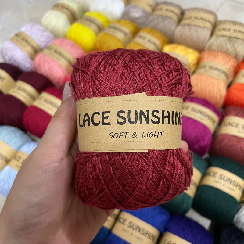 Sợi Lace Sunshine (cuộn 100gr) (26257)