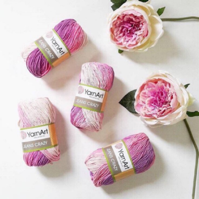 Len YarnArt JEANS CRAZY Thổ Nhĩ Kỳ (cuộn 50gr) (26314)