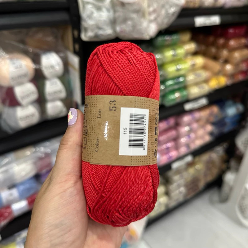 Sợi Scheepjes Catona nhập khẩu từ Hà Lan (cuộn 50gr) (26331)