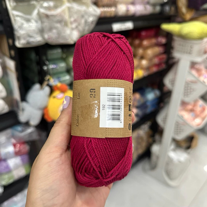 Sợi Scheepjes Catona nhập khẩu từ Hà Lan (cuộn 50gr) (26331)