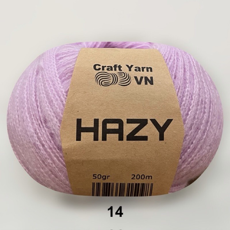 Len HAZY Craftyarn VN (cuộn 50gr) (26334)