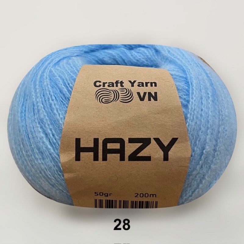 Len HAZY Craftyarn VN (cuộn 50gr) (26334)