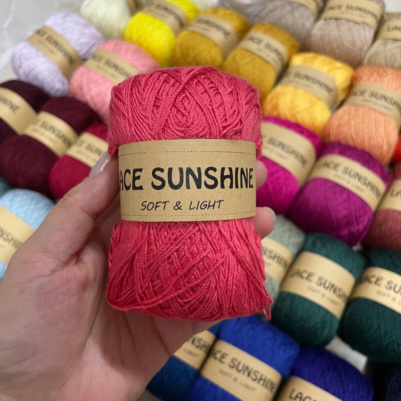 Sợi Lace Sunshine (cuộn 100gr) (26257)