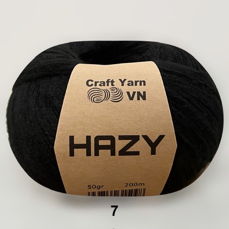 Len HAZY Craftyarn VN (cuộn 50gr) (26334)