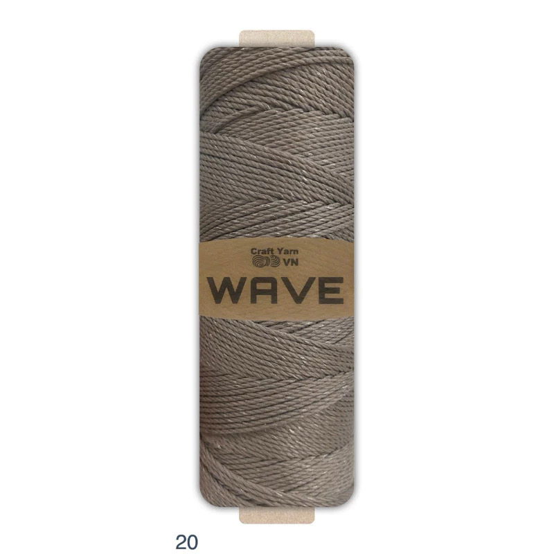 Sợi WAVE Craftyarn VN móc túi/mũ (cuộn 125gr) (26268)