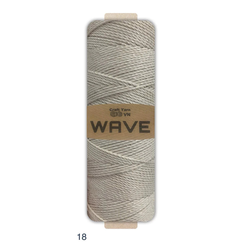 Sợi WAVE Craftyarn VN móc túi/mũ (cuộn 125gr) (26268)