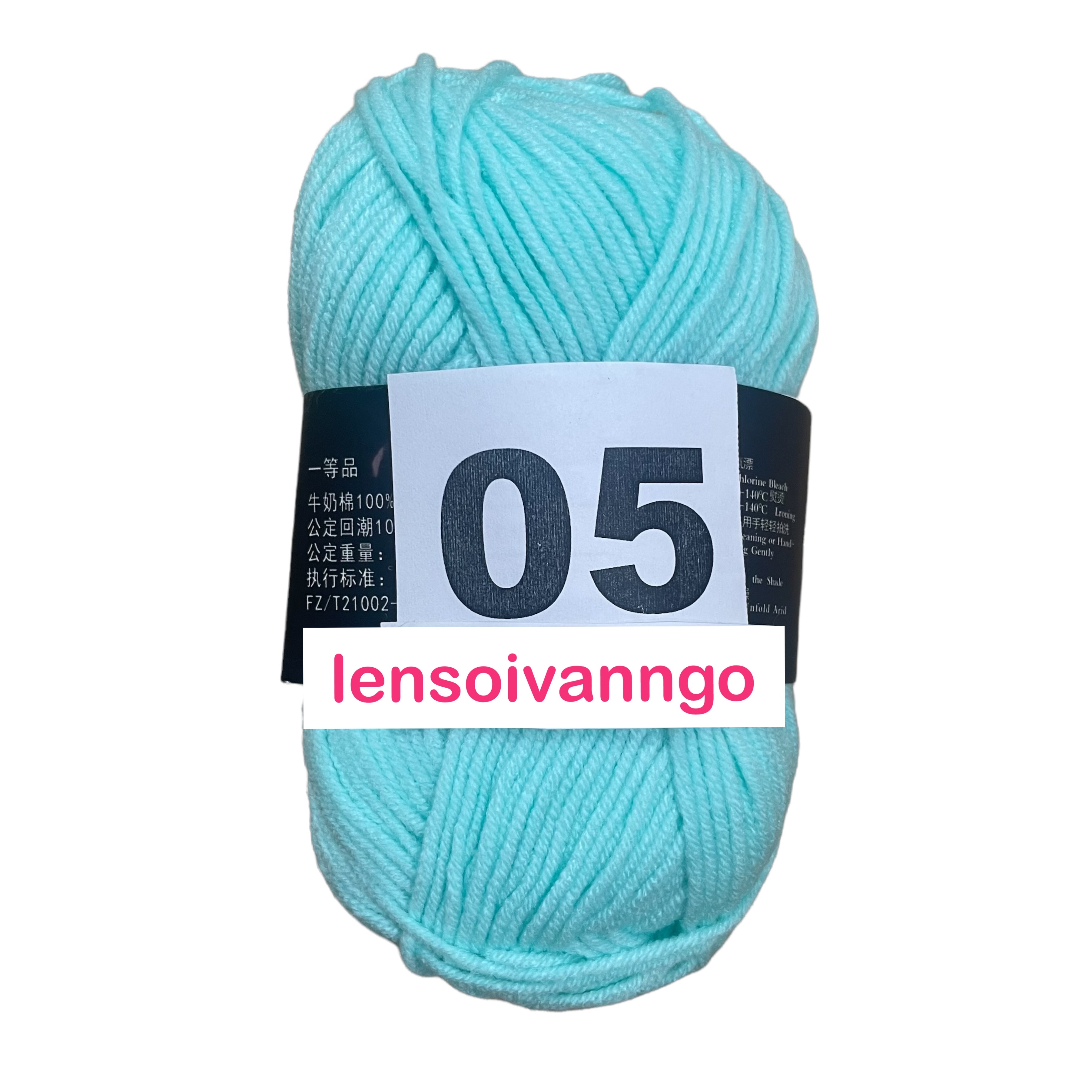 Len Milk Cotton 50gr (mác đen) (26276)