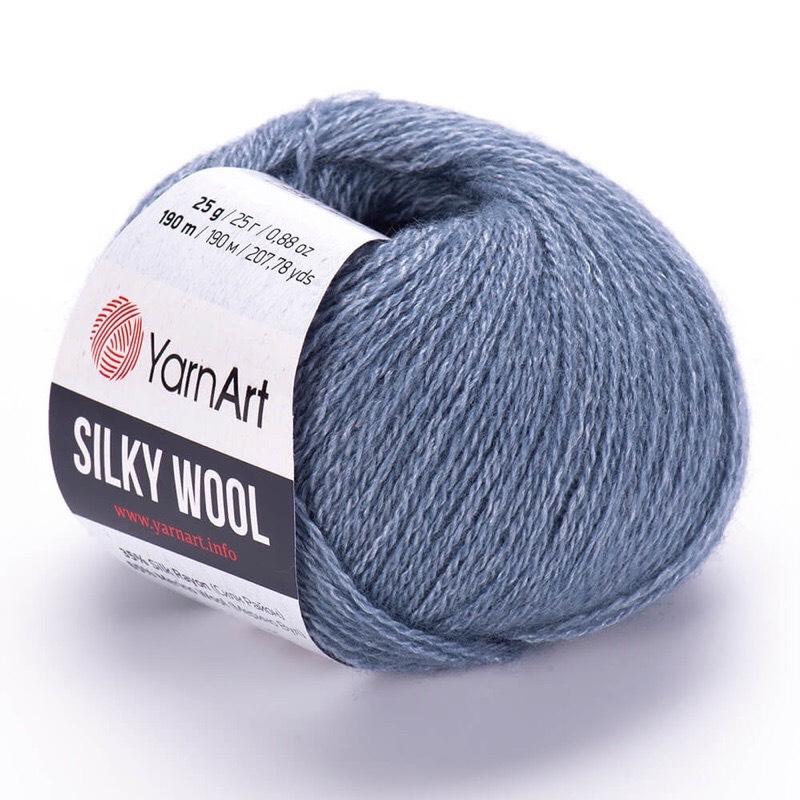 Len YarnArt SILKY WOOL (cuộn 25gr) (26321)