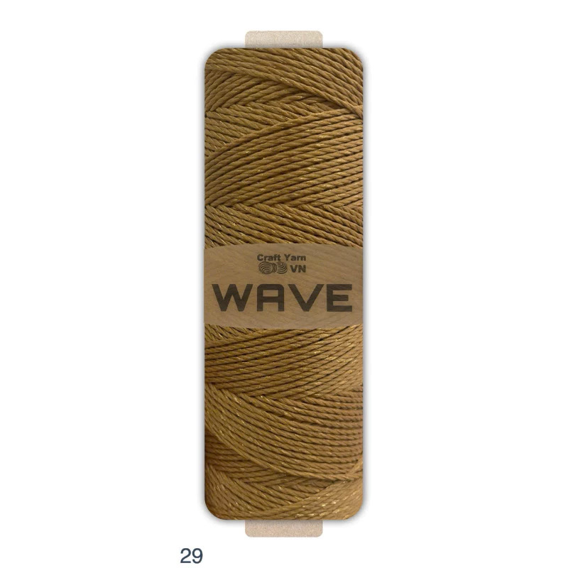 Sợi WAVE Craftyarn VN móc túi/mũ (cuộn 125gr) (26268)